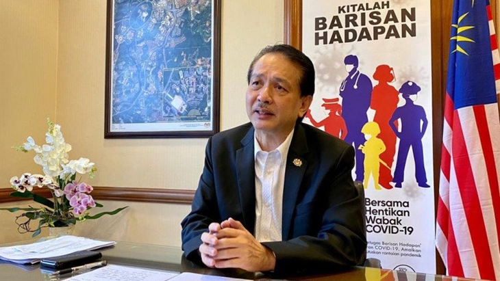 Direktur Jenderal Kesehatan KKM Dr Noor Hisham Abdullah. ANTARA Foto/Ho-Facebook