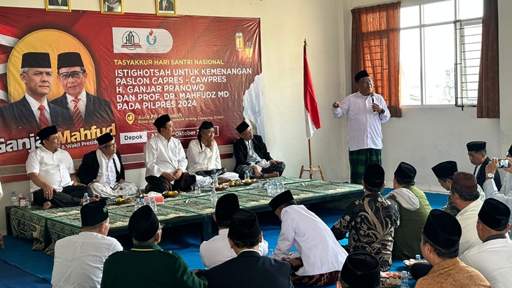 Didukung Kelompok Pesantren, Ganjar-Mahfud Perpaduan Sempurna untuk Indonesia Emas 2045
