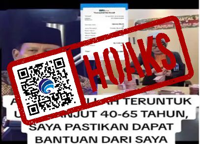 [HOAKS atau FAKTA] Prabowo Salurkan Bantuan Uang untuk Lansia Puluhan Juta
