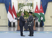 Momen Akrab Presiden Prabowo Subianto Terima Raja Kerajaan Yordania Hasyimiah Abdullah II 