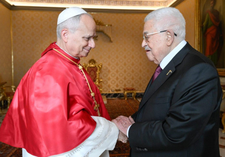 Bertemu Paus Leo XIV, Presiden Palestina Minta Dukungan Akhiri Konflik dengan Israel
