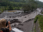Banjir Lahar Hujan Terjang Dua Sungai di Bali