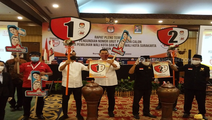 Gibran Dapat Nomor Urut 1, Bajo Nomor 2