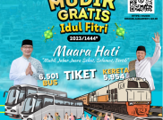 Mudik Gratis Pakai KA dari Pemprov Jabar Masih Minim Pendaftar