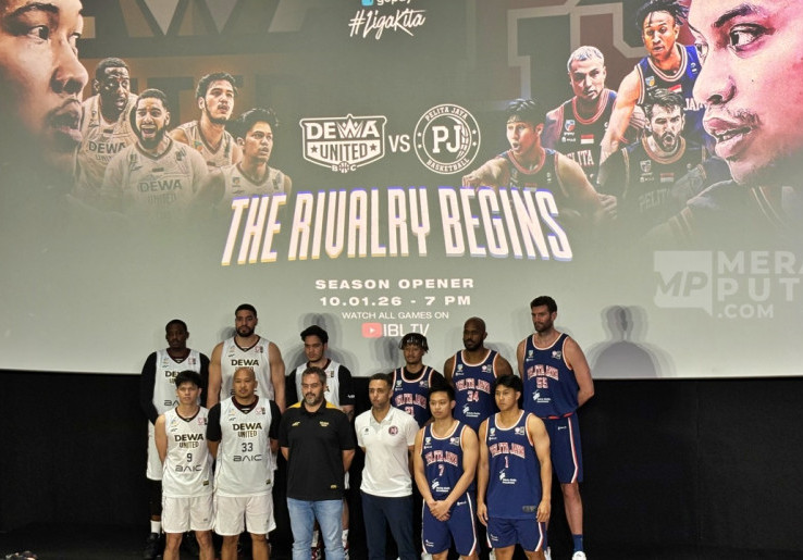 IBL 2026 Resmi Dimulai, Dewa United vs Pelita Jaya Jadi Laga Pembuka