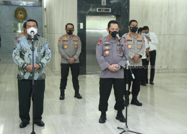 Kapolri Listyo Lantik Empat Kapolda dan Perwira Tinggi