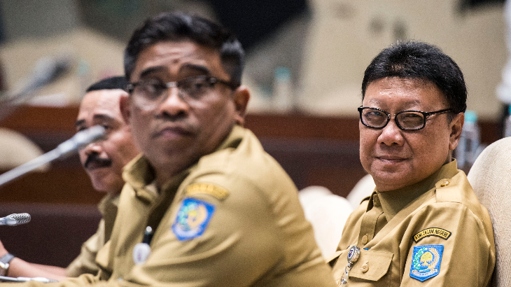 Pesan Tjahjo untuk Barisan Merah Putih Tolikara