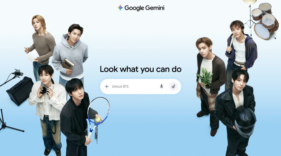 Google Gemini Kolaborasi dengan BTS, Hadirkan 4 Fitur Interaktif yang Bisa Dicoba ARMY