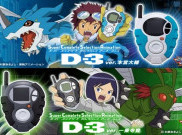 Digivice D-3 Replica dari Digimon Adventure 02 Hadir di 2024