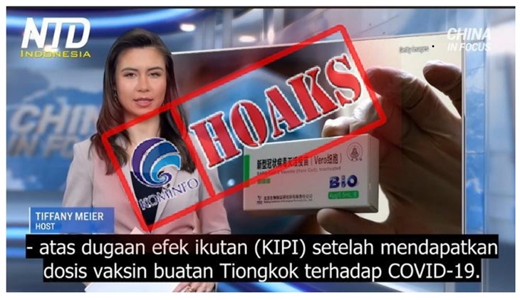 [HOAKS atau FAKTA]: Ratusan Warga Tiongkok Idap Diabetes Pasca-divaksin COVID-19