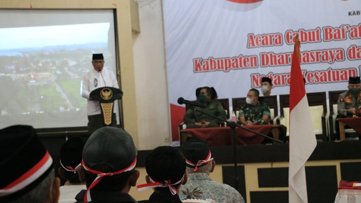 Ratusan Anggota NII Berikrar Setia pada NKRI