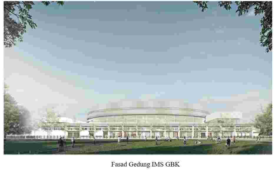 Rancangan pembangunan IMS. (Foto: Pemprov DKI)