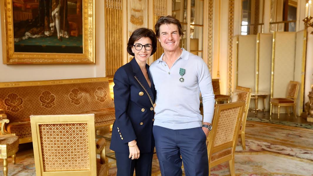Tom Cruise Terima Penghargaan Kehormatan dari Menteri Kebudayaan Perancis
