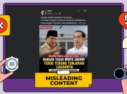 [HOAKS atau FAKTA]: Prabowo Panggil Jokowi ke Istana Negara untuk Buktikan Ijazahnya