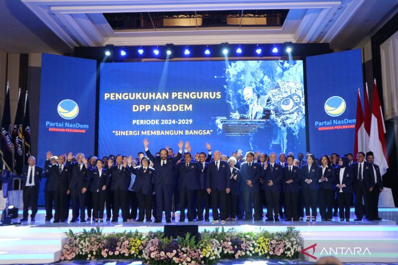 Daftar Lengkap Pengurus NasDem 2024-2029 di bawah Komando Surya Paloh