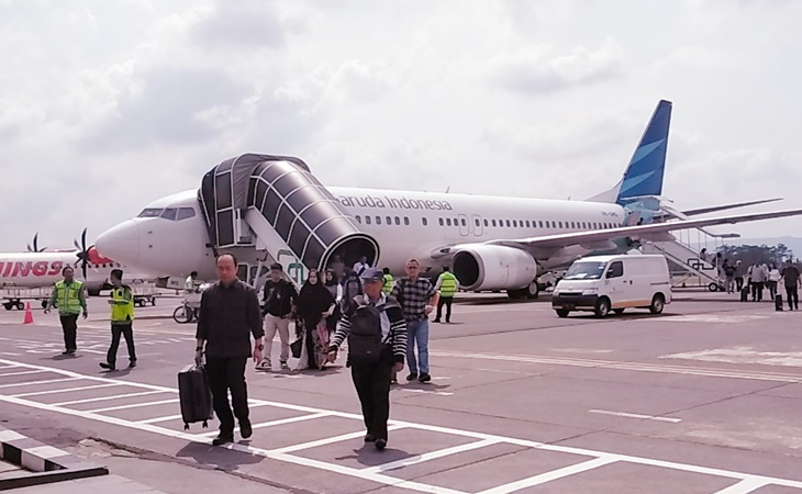 Kondisi Bandara Adi Sutjipto jelang Natal dan Tahun Baru