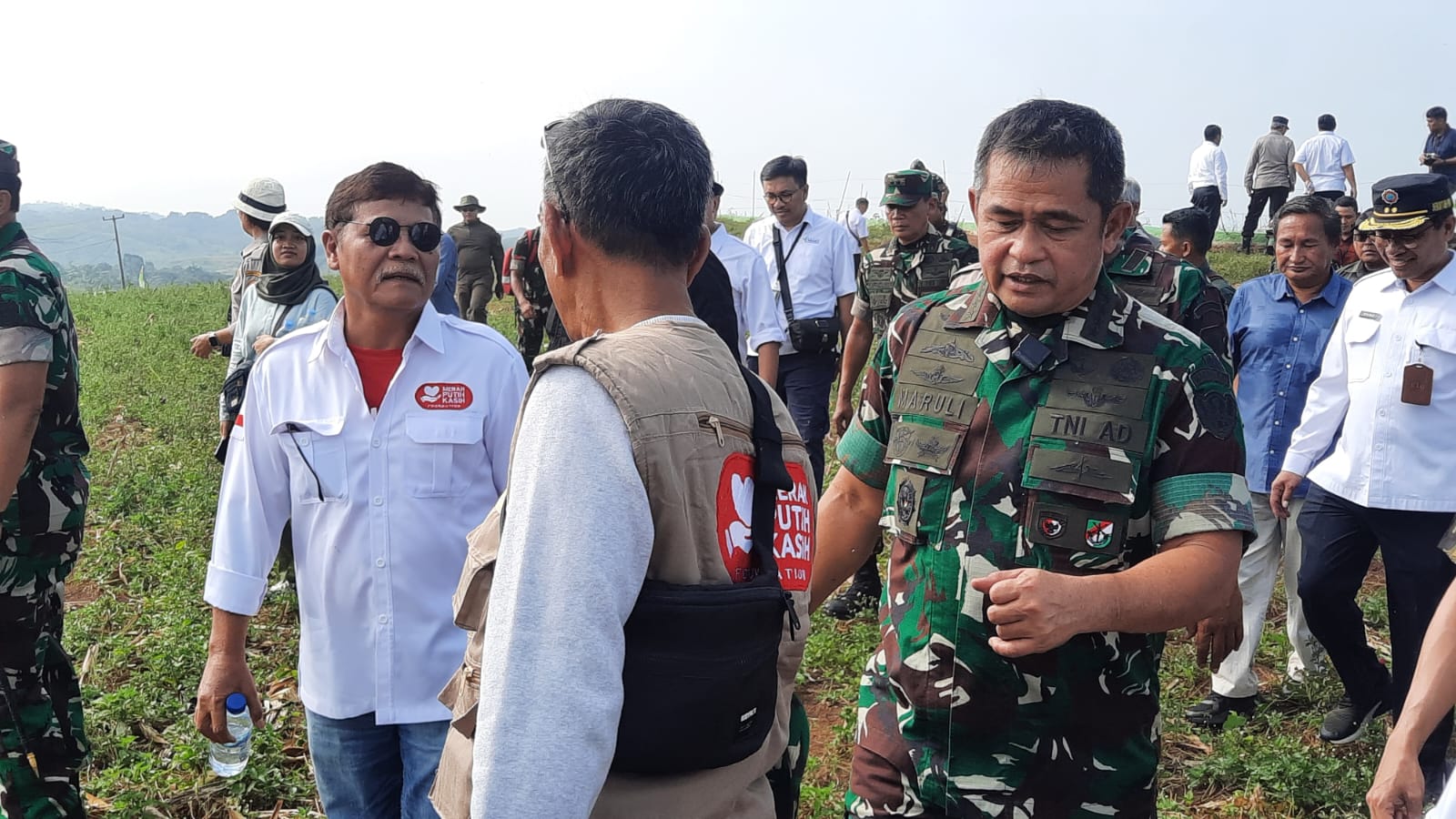 KSAD Maruli Simanjuntak dan pihaknya akan garap lahan lain untuk mencukupi ketahanan pangan nasional