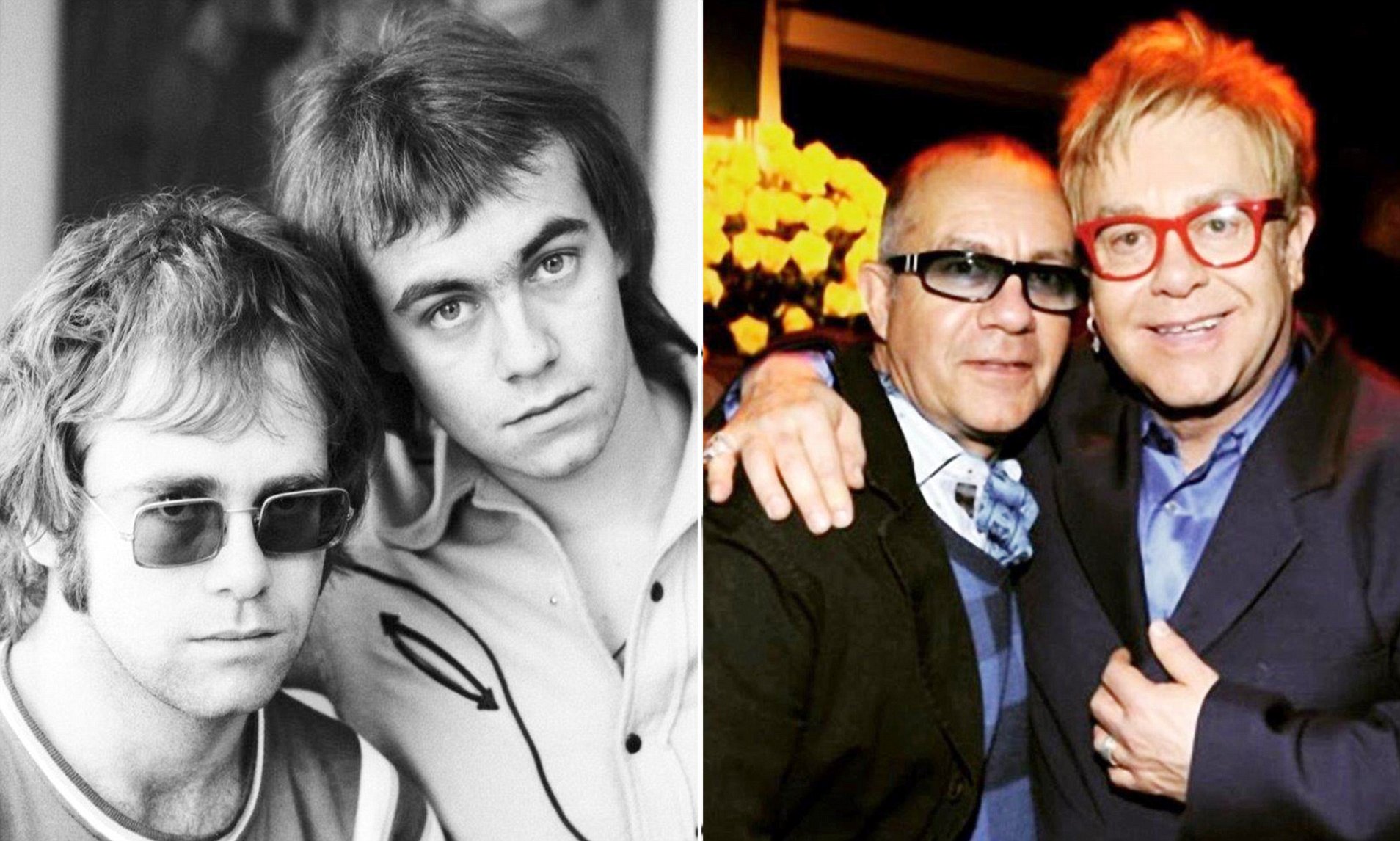 Elton John dan Bernie Taupin. (Foto Daily Mail)