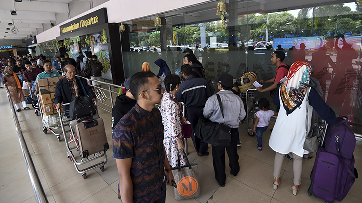 Akhir Pekan ini Puncak Arus Mudik Bandara Halim