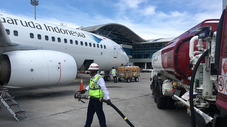 Kesibukan di Bandara Adi Soemarmo Solo sebelum pandemi Covid-19