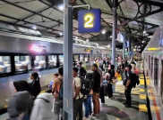 Arus Balik Natal 2025 Mulai Terasa, Penumpang Kereta yang Tiba di Jakarta Lampaui Keberangkatan