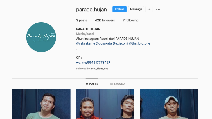 Pusakata Balikan dengan Payung Teduh