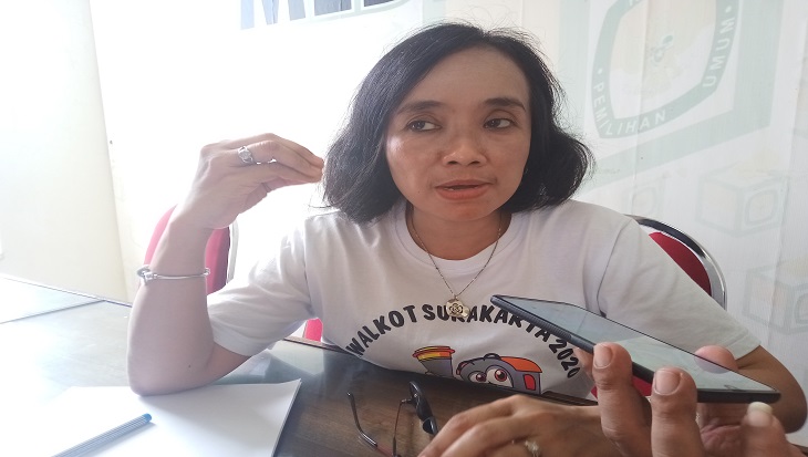 Ketua KPU Solo, Jawa Tengah, Nurul Sutarti. (MP/Ismail)