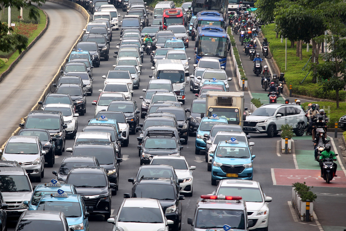 Kerugian Kesehatan Akibat Kemacetan di Jakarta Capai Rp 60 Triliun