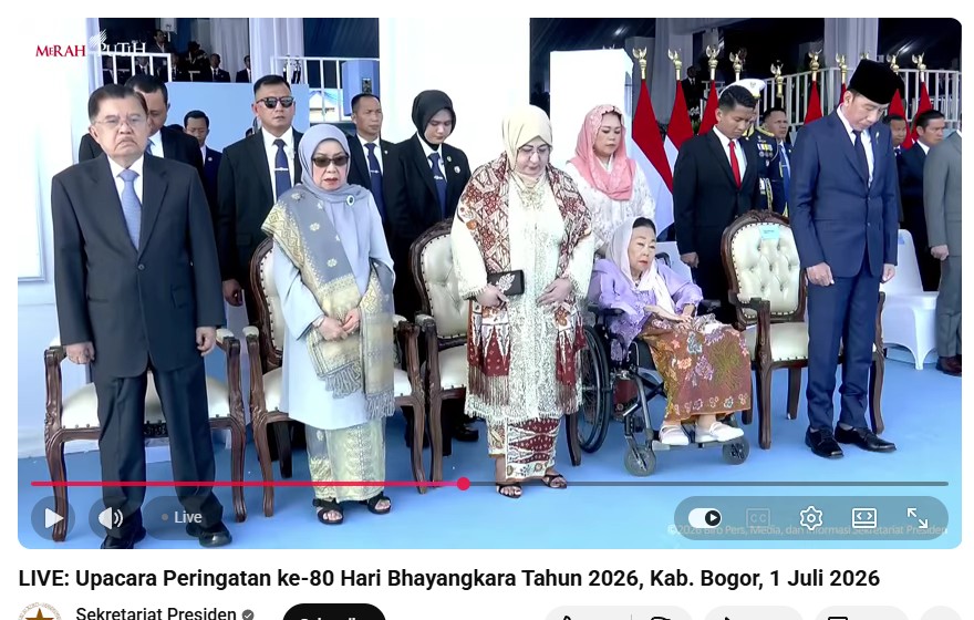 Pertama Kali Upacara HUT Bhayangkara Digelar di Luar Monas, Ada Jokowi Hadir