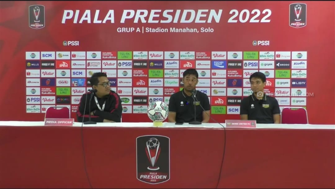 Jelang Derby Tangerang, Pelatih Dewa United Sambut Persaingan Sehat 2 Tim Bersahabat
