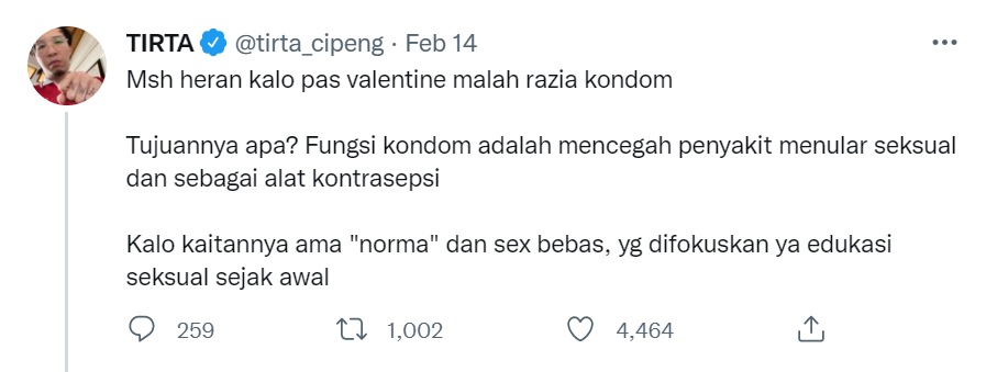 razia kondom