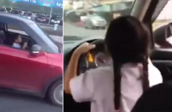 Astaga! Gadis Berusia 9 tahun Ini Mengemudi Mobil Sendiri ke Sekolah