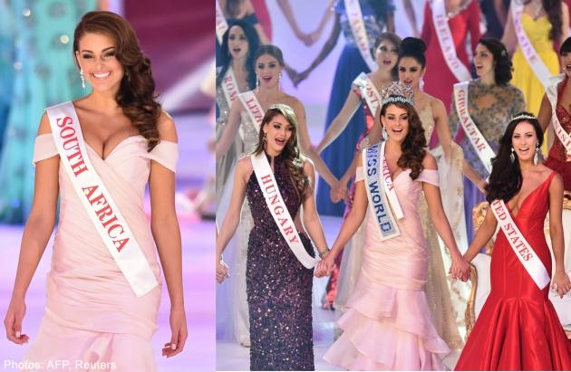 Bidadari Afrika Selatan Raih Tahta Miss World 2014 