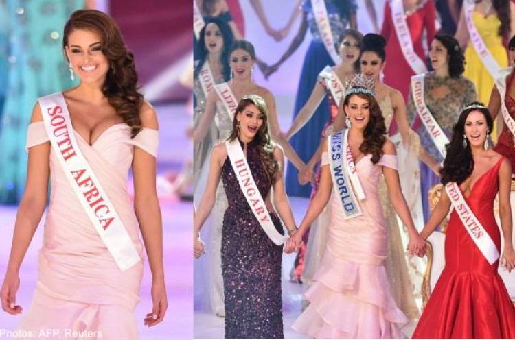 Bidadari Afrika Selatan Raih Tahta Miss World 2014 