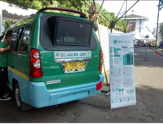 Di Bandung, Angkot Ada Fasilitas Wi-Fi, TV dan Free Charging