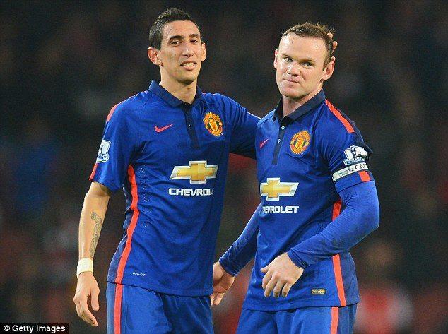 Di Maria Bangga Main Bersama Wayne Rooney