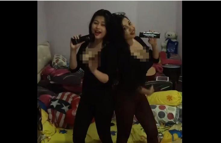 Goyang Drible 'Hot' Duo Serigala Gegerkan Dunia Maya