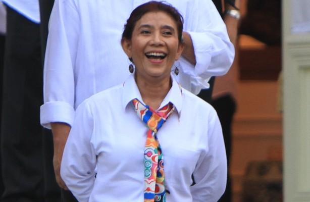 Inilah Isu Perbincangan Susi Pudjiastuti dengan TNI AL, POLRI yang Mengejutkan