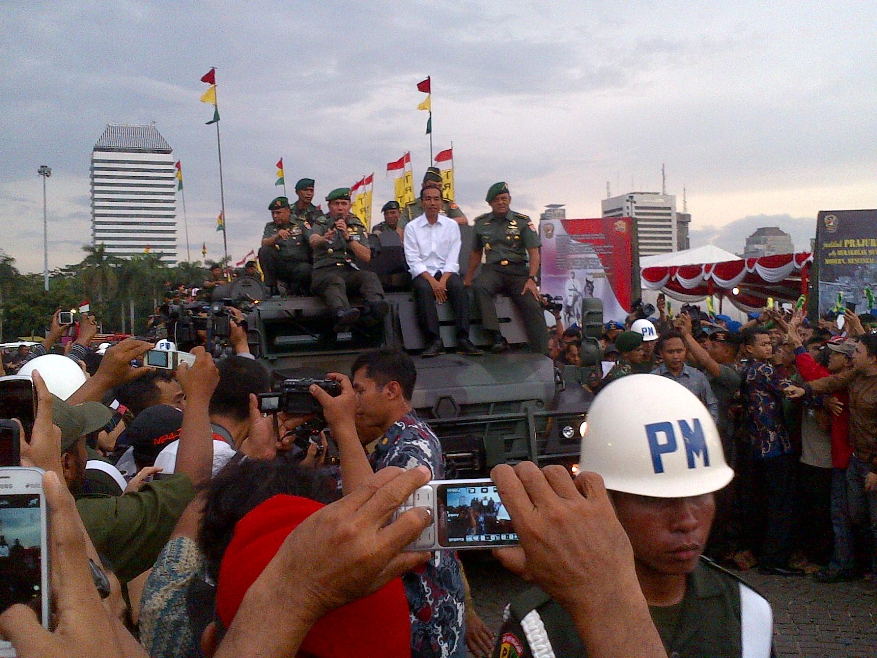 Jokowi Tutup Pameran Alutsista