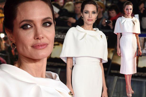 Jolie Tampil Menawan Di Premiere Unbroken