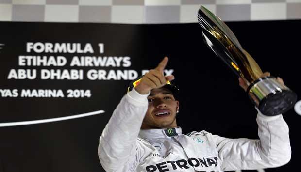 Lewis Hamilton Sang Juara Dunia 2014