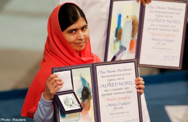 Malala Yousafzai Penerima Nobel Termuda