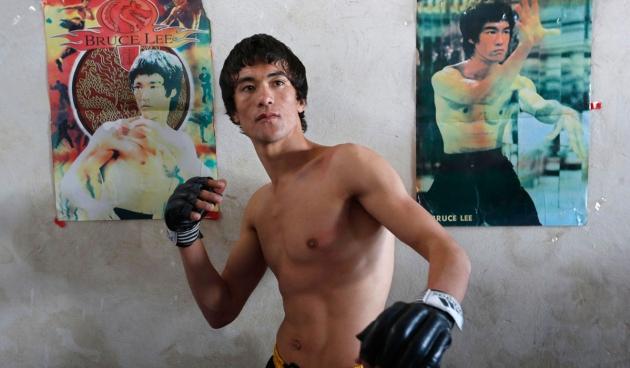 Pria Afghanistan 'reinkarnasi' dari Bruce Lee