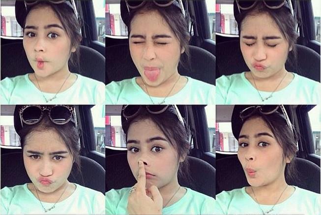 Selfie Imut Ala Prilly