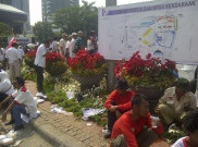 Taman Kota Dirusak Massa Prabowo, Ahok Minta Ganti Rugi