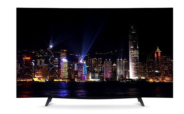 TV Melengkung Pertama di Tiongkok
