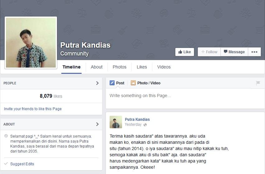 Wah, Indonesia Kedatangan Tamu Dari Tahun 2035