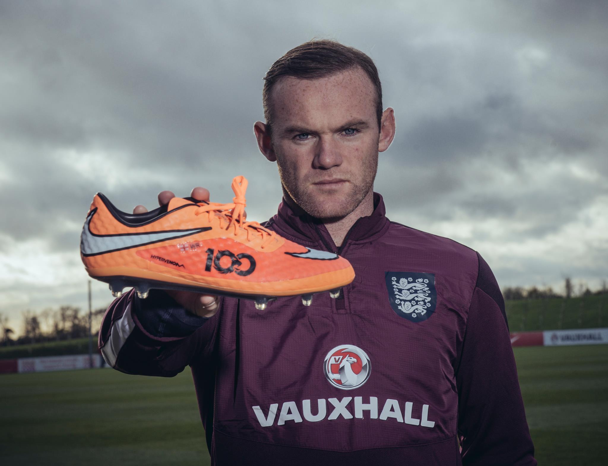 Wayne Rooney Akan Menjalani Pertandingan Ke-100 Bersama Timnas Inggris